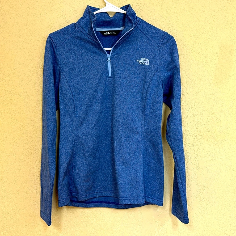 The North Face Blue Quarter-Zip Sweatshirt